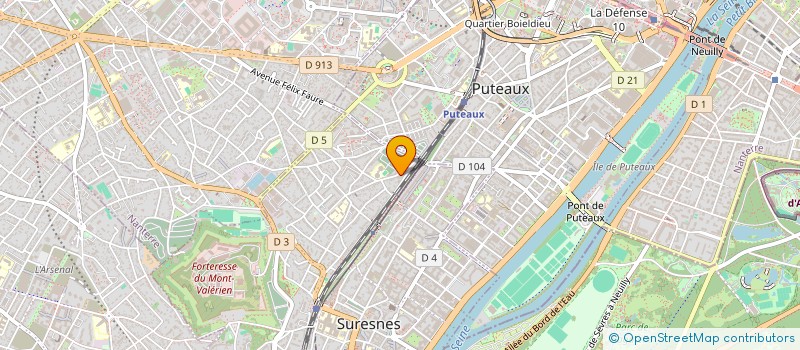 localisation de l'entreprise SCI ALEXANDRE à SURESNES