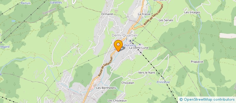 localisation de l'entreprise SCI ALEXANDRE  DEMI-QUARTIER