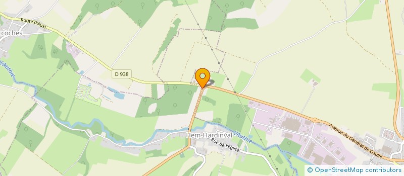 localisation de l'entreprise SCI ALEXANDRE  HEM-HARDINVAL