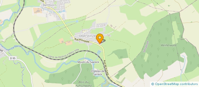 localisation de l'entreprise SCI ALEXANDRE  OBERSTINZEL