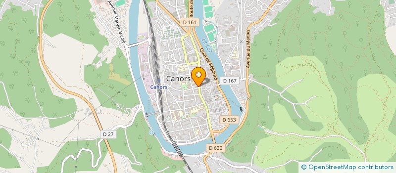 localisation de l'entreprise SCI ALEXANDRE JULIEN  CAHORS