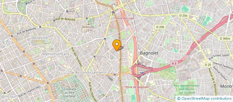 localisation de l'entreprise SCI ALEXANDRE JUSTICE  NIORT