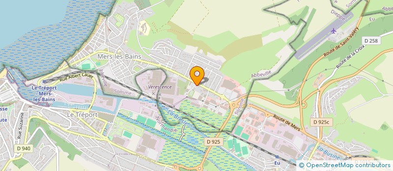 localisation de l'entreprise SCI ALEXANDRE LAURENT  MERS-LES-BAINS