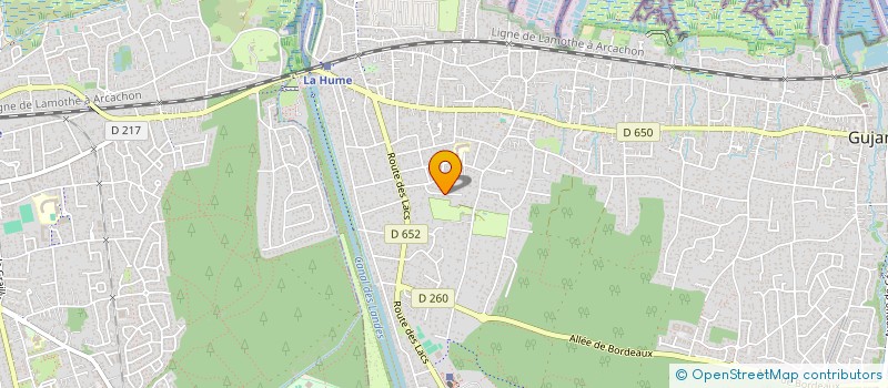 localisation de l'entreprise SCI ALEXANDRERAYMOND  GUJAN-MESTRAS