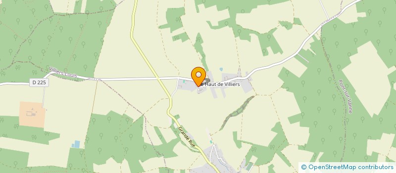 localisation de l'entreprise SCI ALEXANDRIA  VILLIERS-LOUIS