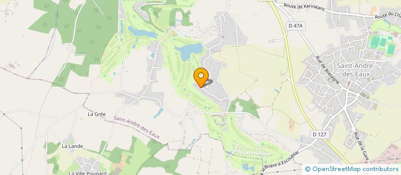 localisation de l'entreprise SCI ALEXANDRINE  SAINT-ANDRE-DES-EAUX