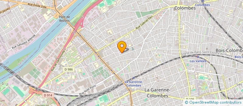 localisation de l'entreprise SCI ALEXANDRINE  COLOMBES