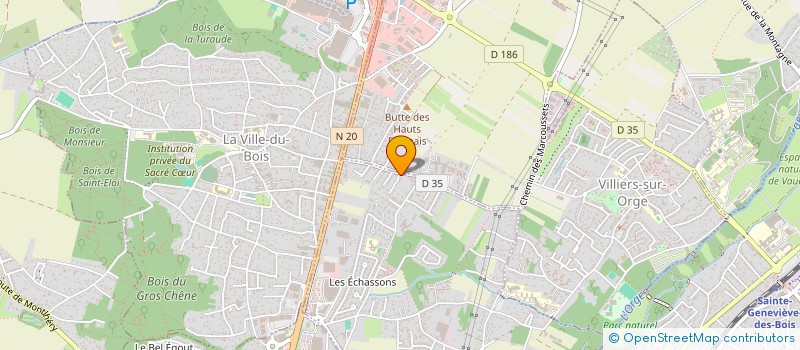localisation de l'entreprise SCI ALEXANNE  LONGPONT-SUR-ORGE