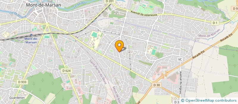 localisation de l'entreprise SCI ALEXANNE à MONT-DE-MARSAN