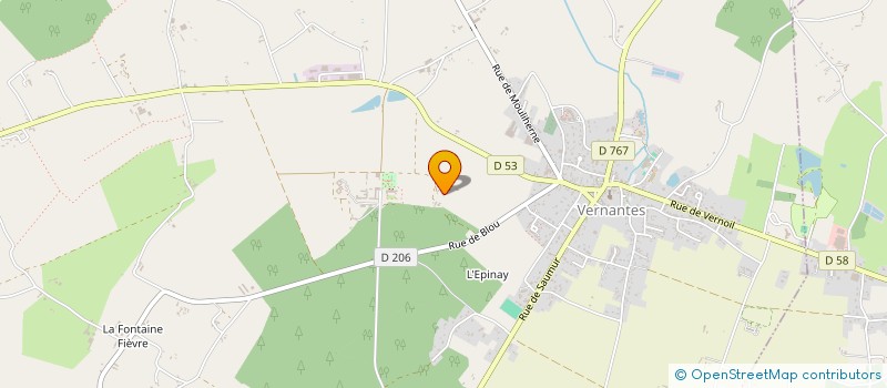 localisation de l'entreprise SCI ALEXANNE  NOYANT-VILLAGES