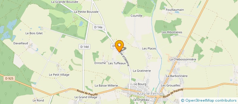 localisation de l'entreprise SCI ALEXANOU à PAULNAY