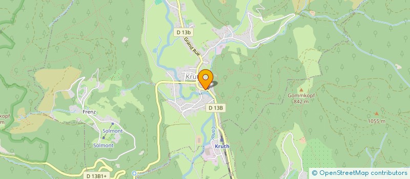 localisation de l'entreprise SCI ALEXANS  KRUTH