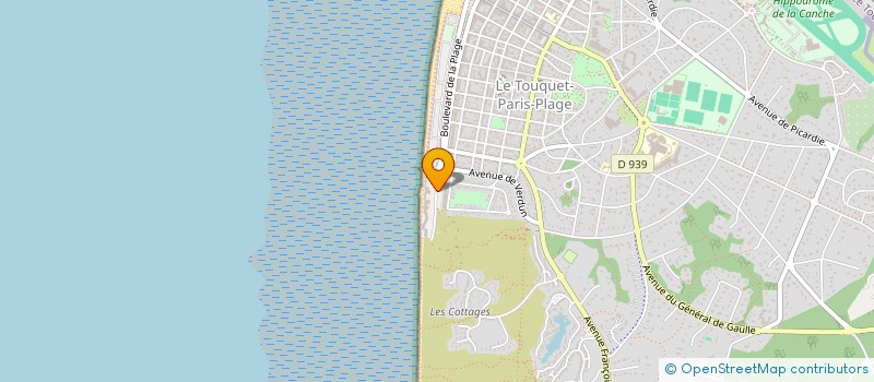 localisation de l'entreprise SCI ALEXCA à LE TOUQUET-PARIS-PLAGE