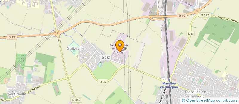 localisation de l'entreprise SCI ALEXEVA à GUIBEVILLE