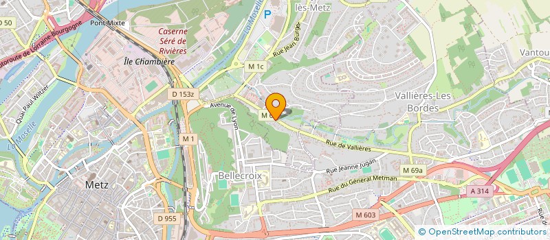 localisation de l'entreprise SCI ALEXIA  SAINT-JULIEN-LES-METZ