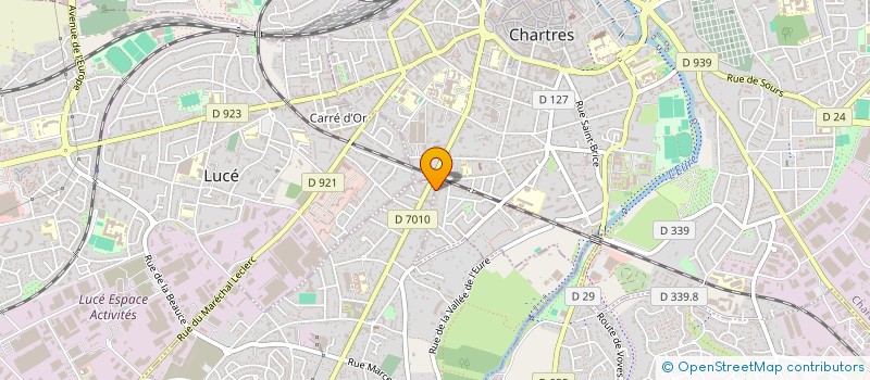 localisation de l'entreprise SCI ALEXIA à CHARTRES