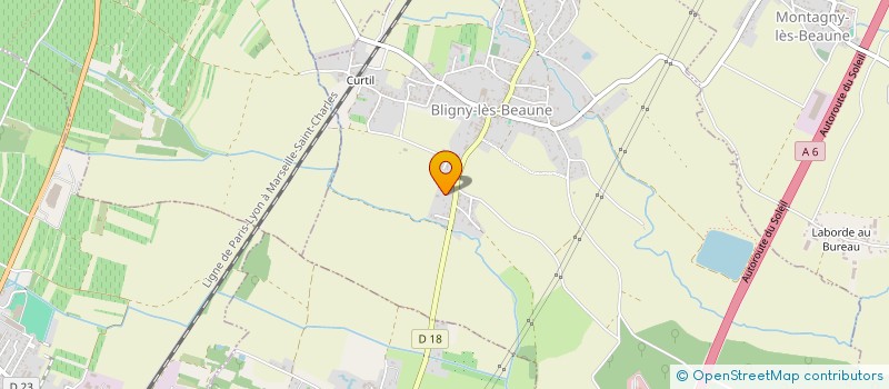 localisation de l'entreprise SCI ALEXIA  BLIGNY-LES-BEAUNE