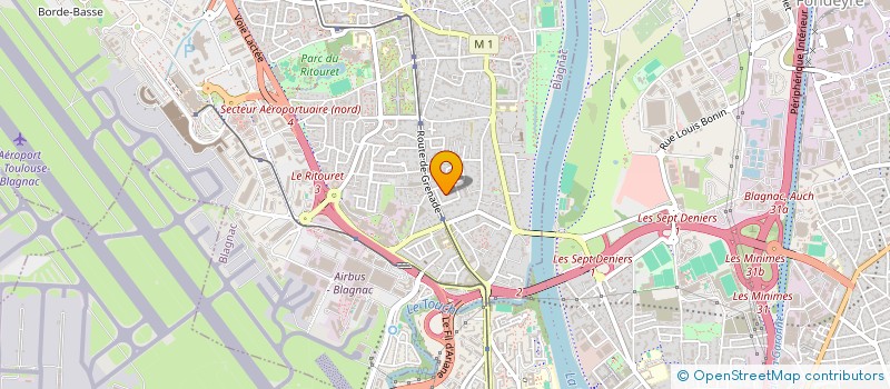 localisation de l'entreprise SCI ALEXIA  BLAGNAC