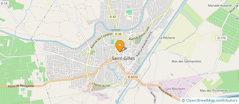 localisation de l'entreprise SCI ALEXIE à SAINT-GILLES