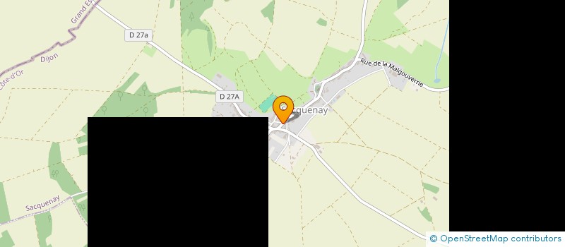 localisation de l'entreprise SCI ALEXIMMO  SACQUENAY