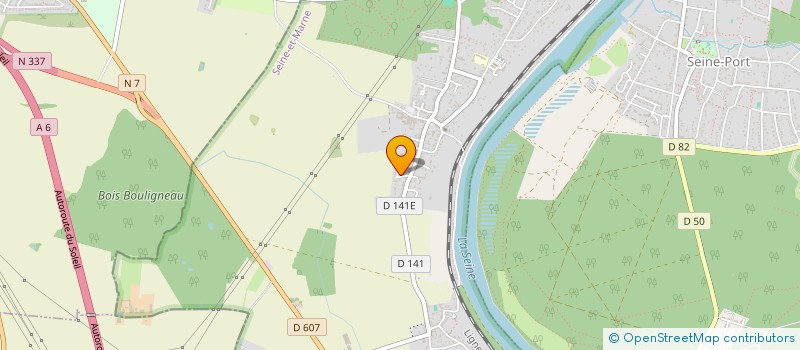 localisation de l'entreprise SCI ALEXINE  SAINT-FARGEAU-PONTHIERRY