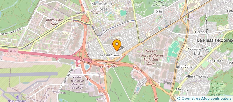 localisation de l'entreprise SCI ALEXINETHAN  CLAMART