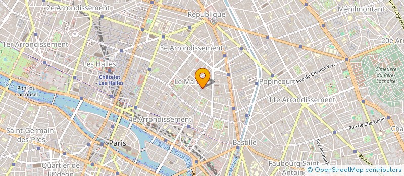 localisation de l'entreprise SCI ALEXIS  PARIS