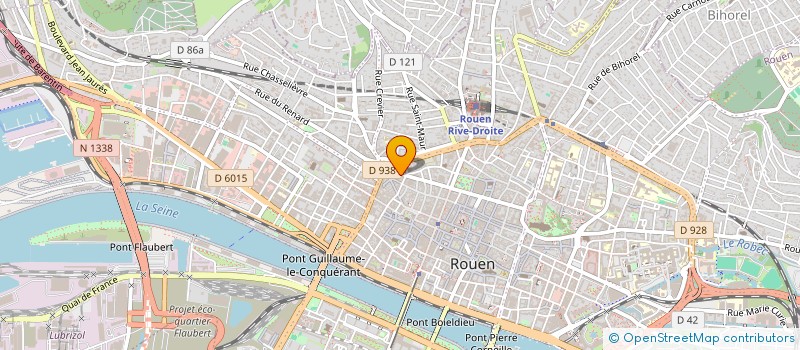 localisation de l'entreprise SCI ALEXIS à ROUEN