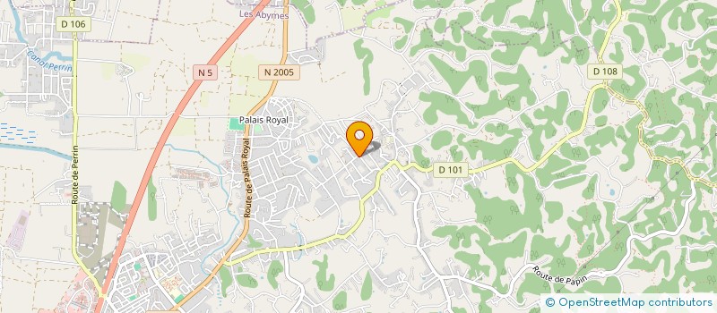 localisation de l'entreprise SCI ALEXIS  LES ABYMES