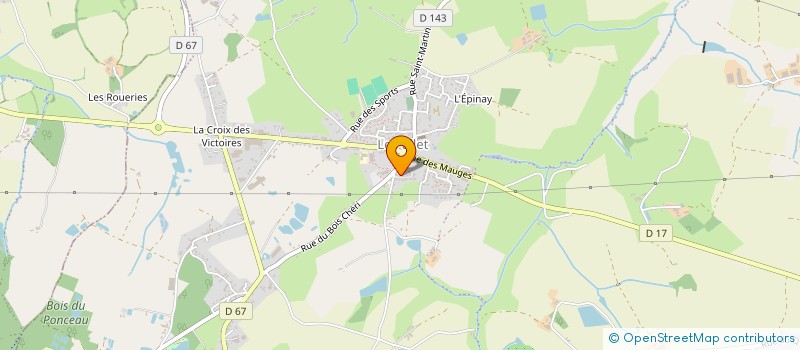 localisation de l'entreprise SCI ALEXIS IMMO  BEAUPREAU-EN-MAUGES