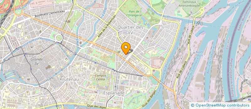 localisation de l'entreprise SCI ALEXOL 3 à STRASBOURG