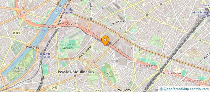 localisation de l'entreprise SCI ALEXORM à ISSY-LES-MOULINEAUX