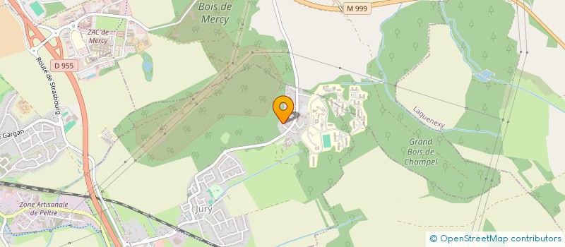 localisation de l'entreprise SCI ALEXPANSION  JURY