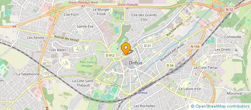 localisation de l'entreprise SCI ALEXSANDRA à DREUX