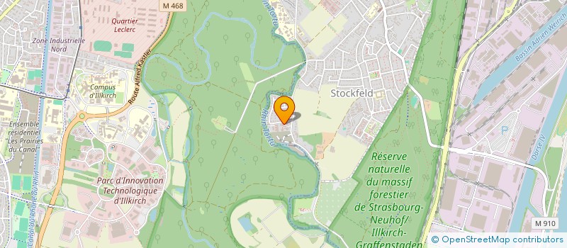 localisation de l'entreprise SCI ALEXSTAN  STRASBOURG