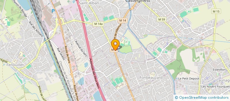 localisation de l'entreprise SCI ALEXTA  SAINT-ALBAN