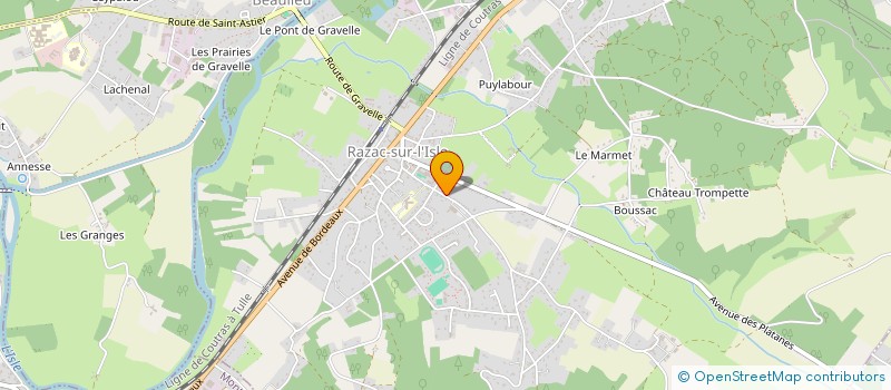 localisation de l'entreprise SCI ALEXYO  MARSAC-SUR-L'ISLE