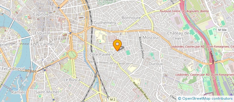 localisation de l'entreprise SCI ALF à TOULOUSE