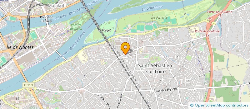 localisation de l'entreprise SCI ALFA à SAINT-SEBASTIEN-SUR-LOIRE