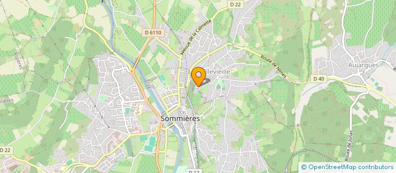 localisation de l'entreprise SCI ALFA IMMO  VILLEVIEILLE