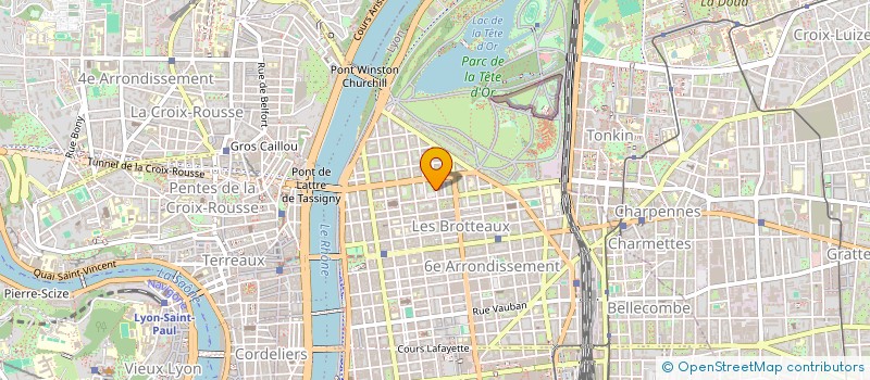 localisation de l'entreprise SCI ALFAJEDA  LYON