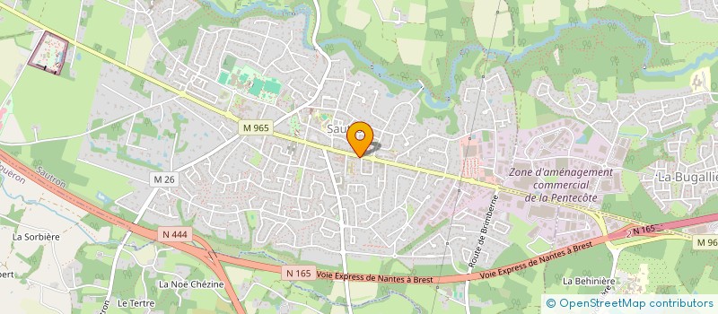 localisation de l'entreprise SCI ALFALA à SAUTRON
