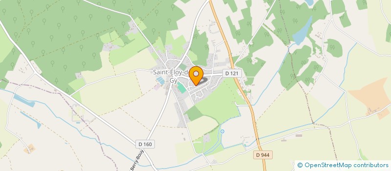 localisation de l'entreprise SCI ALFAMAJU  SAINT-ELOY-DE-GY