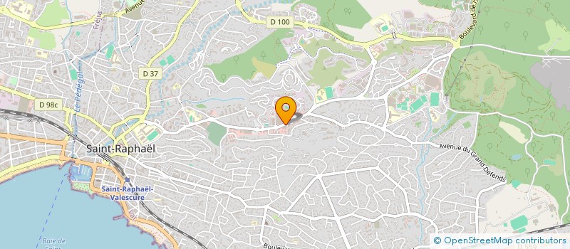 localisation de l'entreprise SCI ALFANO à SAINT-RAPHAEL