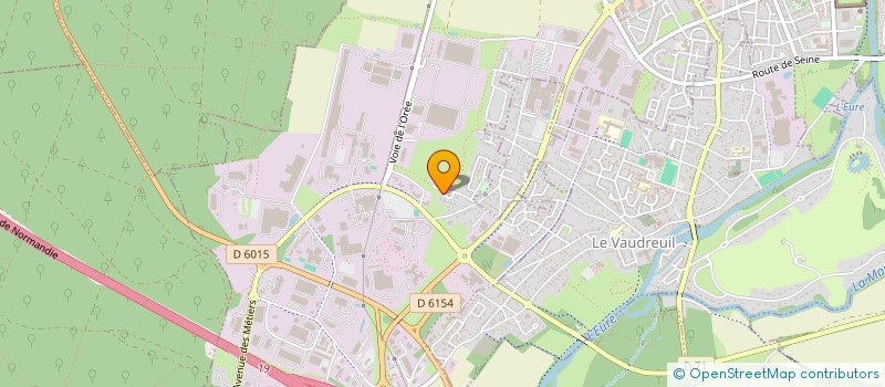 localisation de l'entreprise SCI ALFAREM  VAL-DE-REUIL