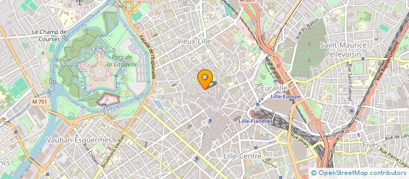 localisation de l'entreprise SCI ALFE à LILLE