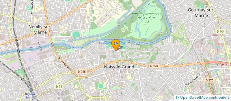 localisation de l'entreprise SCI ALFEGUY à NOISY-LE-GRAND