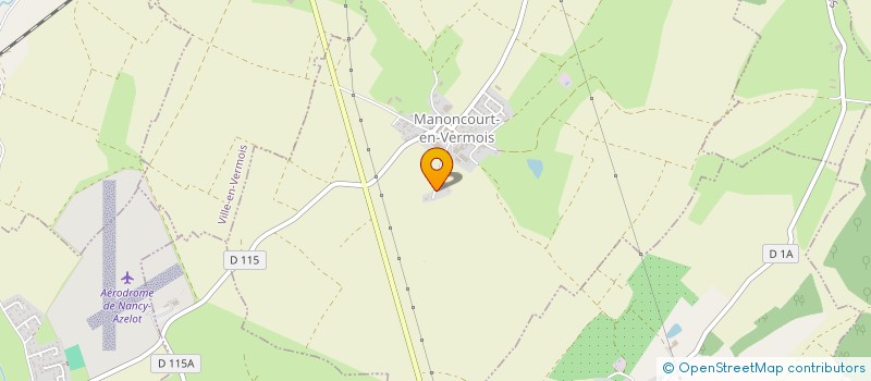 localisation de l'entreprise SCI ALFF  MANONCOURT-EN-VERMOIS