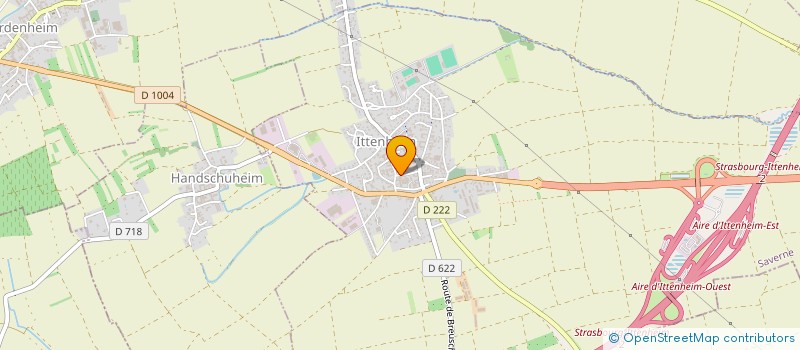 localisation de l'entreprise SCI ALFINA  ITTENHEIM