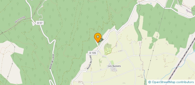 localisation de l'entreprise SCI ALFOND  MONTBOUCHER-SUR-JABRON